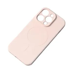 MG Silicone MagSafe maska za iPhone 15 Pro Max, ružičasta