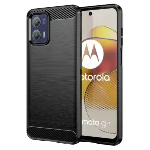 MG Carbon maska za Motorola Moto G73 5G, crno