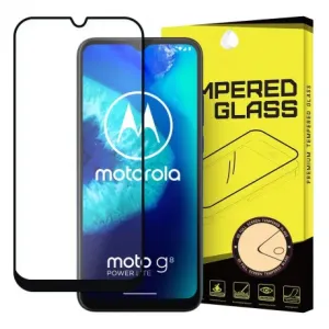 MG Full Glue Super Tough zaštitno staklo za Motorola Moto G8 Power Lite, crno