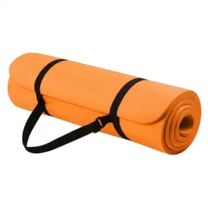 MG Gymnastic Yoga Premium podloga za vježbanje 10mm + torba, naranča