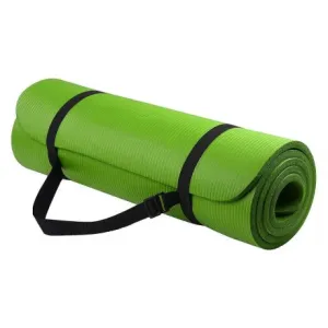 MG Gymnastic Yoga Premium podloga za vježbanje 10mm + torba, zeleno