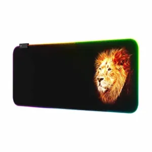 MG Lion RGB podloga za miš 80 x 30 cm, crno