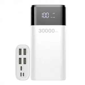MG WPB-001 Power Bank 30000mAh 4x USB 2A, bijela
