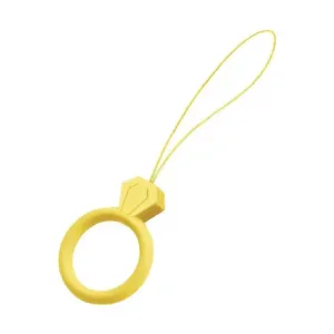 MG Diamond Ring privjesak za mobitel, žuta #368503
