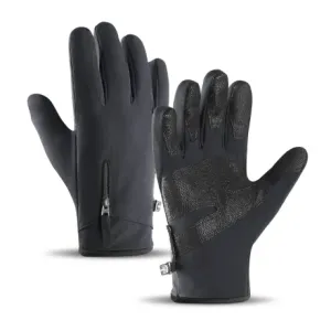 MG Anti-slip rukavice za upravljanje dodirnim uređajima L, crno