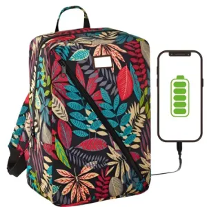 MG Bcross ruksak s ugradenim USB kabelom 20L, color leaves