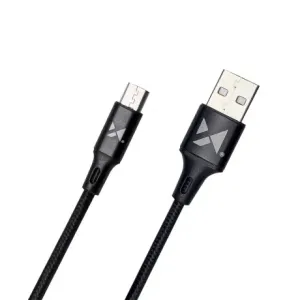 MG kabel USB / USB-C 2.4A 1m, crno #374129