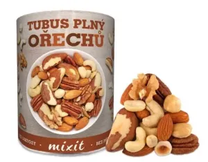 Směs ořechů, Mixit TUBUS PLNÝ OŘECHŮ, dóza, 400 g