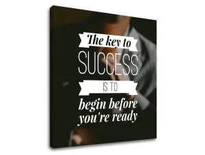 Motivaciona slika na platnu About success_010 (moderne slike)