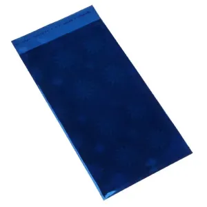 Poklon vrećica od celofana plave boje sa cvjetnim motivom