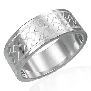Prsten od nehrđajućeg čelika s keltskim čvorom - Veličina: 56