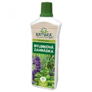 Kapalné hnojivo na bylinky, Natura BYLINKOVÁ ZAHRÁDKA, balení 0.5 l