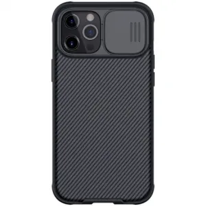 Maska Nillkin CamShield Pro case for  iPhone 12/ iPhone12 Pro, black (6902048202351)