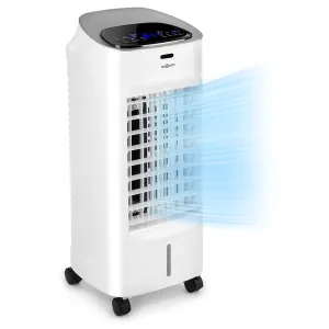 OneConcept Coolster, rashlađivač zraka, ventilator, ionizator, 60 W, 320 m³/h , 4 L spremnik, bijeli