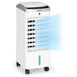 OneConcept Freshboxx Pro, rashlađivač zraka, 3 u 1, 65 W, 966 m³ / h, 3 stupnja protoka zraka, bijeli