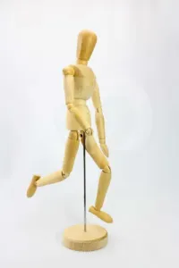 Drveni model ljudskog tijela (slikarski pribor / hobby art)