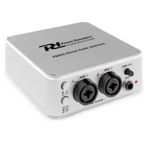 Power Dynamics PDX25, stereo-audio sučelje, uključujući Audacity-softver