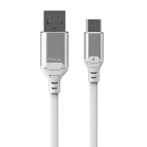 Proda Leiyin PD-B14a kabel USB / USB-C 2.1A 1m, bijela