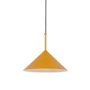 Dizajnerska viseća lampa žuta - Triangolo