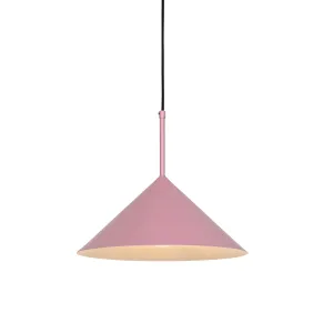Dizajnerska viseća lampa roza - Triangolo