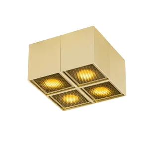 Dizajn spot gold 4-light - Qubo Honey