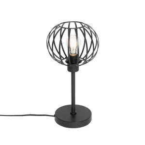 Dizajn stolna lampa crna - Johanna