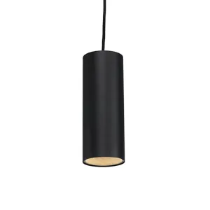 Dizajn viseća svjetiljka crna - Tubo
