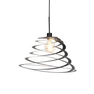 Dizajn viseća svjetiljka sa spiralom sjene 50 cm - Scroll