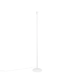 Klasična podna svjetiljka bijela bez sjene - Simplo