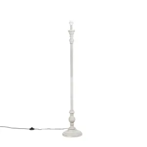 Klasična podna svjetiljka siva - Classico
