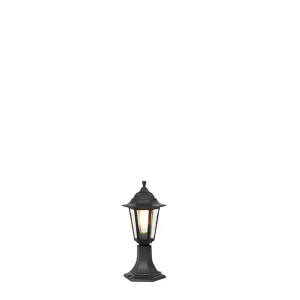 Klasična vanjska podna svjetiljka crna 42,2 cm IP44 - New Haven