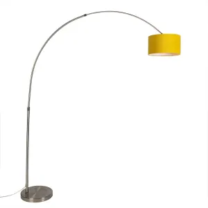 Lučna svjetiljka čelik sa žutom nijansom 35/35/20 - XXL