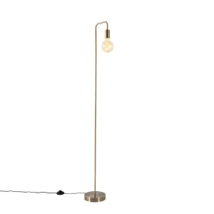 Moderna podna lampa bronza - Facil
