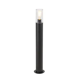 Moderna stojeća vanjska svjetiljka crna 80 cm - Rullo