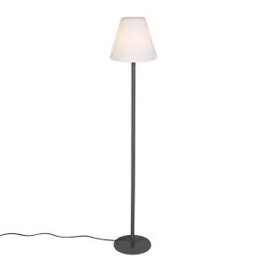 Moderna vanjska podna svjetiljka tamno siva - Virginia