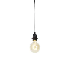 Moderna viseća svjetiljka u crnoj boji - Cava Luxe 1