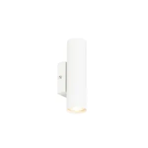 Moderna zidna lampa bijela 2 -light - Jeana