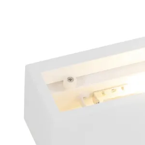 Moderna zidna svjetiljka bijela - Santino Novo