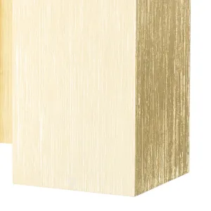 Moderna zidna svjetiljka zlatni kvadrat - Sandy