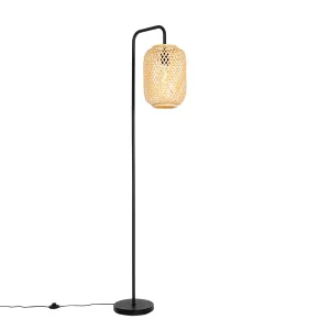 Orijentalna podna lampa od bambusa - Yvonne