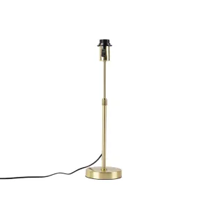 Stolna svjetiljka zlatna / mesing podesiva - Parte