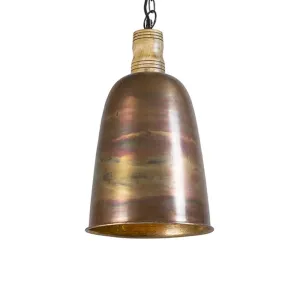 Vintage viseća lampa bakar sa zlatom - Burn 1