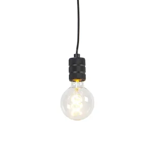 Viseća svjetiljka crna 1-svjetlo - Cavalux