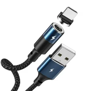 Remax Zigie magnetski kabel USB / Micro USB 3A 1.2m, crno #369615