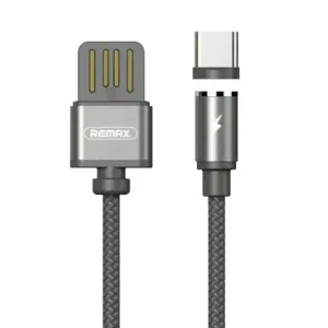 Remax Gravity RC-095a magnetski USB / USB-C kabel  1M 2.1A crno #369622