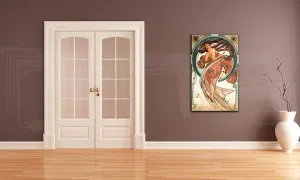 Slika na platnu DANCE – Alfons Mucha (reprodukcija 50x80 cm)