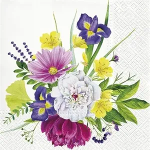 Salvete za dekupaž Flower Bouquet - 1 komad (salvete za)