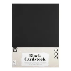 Crni papir blok A4 10 listova