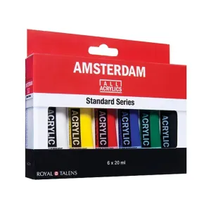 Set akrilnih boja AMSTERDAM STANDARD SERIES - 6x20ml (set)