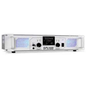 Skytec SPL-1000-MP3 DJ PA HiFi pojačalo USB SD Radio 1000 W
